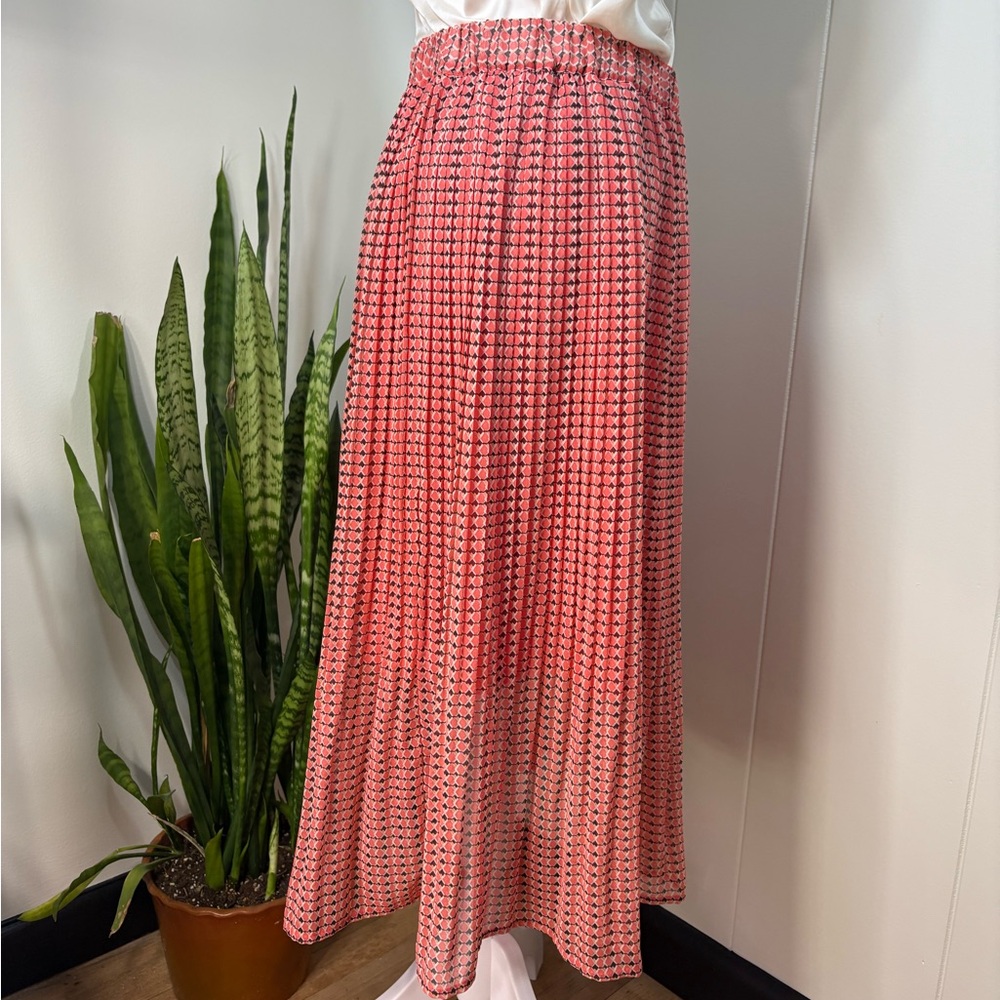 Banana Republic release pleat midi skirt XS